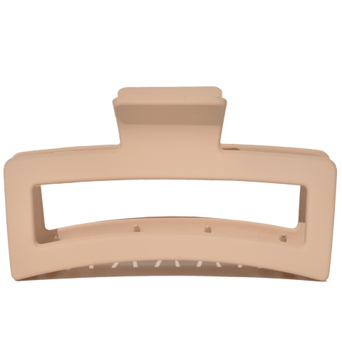 Extra Large Claw Clip Beige Sand