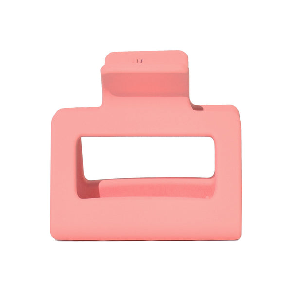 Mini Claw Clip Peony Pink