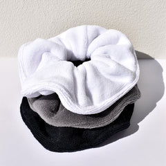 Towel Scrunchie Jet Black
