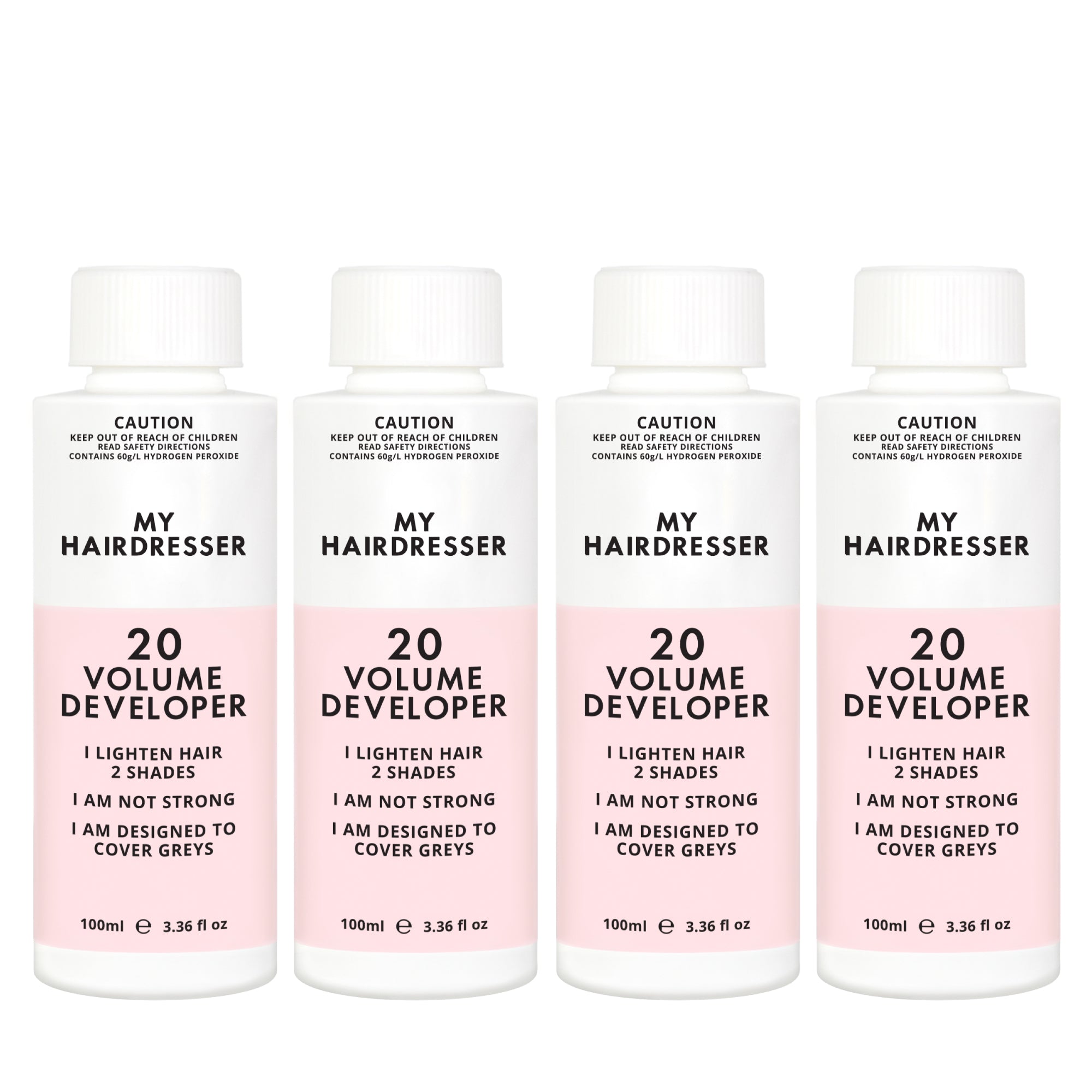 20 Volume Developer 4 Pack