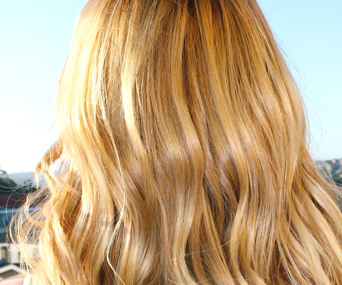 Golden Blonde Hair Color Chart