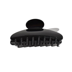 Medium Half Moon Claw Clip Black
