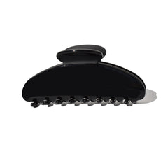 Medium Half Moon Claw Clip Black