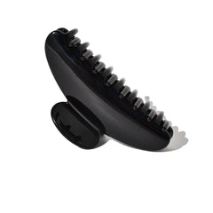 Medium Half Moon Claw Clip Black