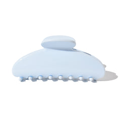 Medium Half Moon Claw Clip Baby Blue