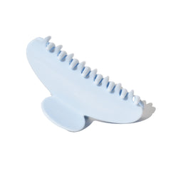 Medium Half Moon Claw Clip Baby Blue