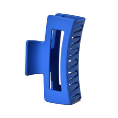 Medium Rectangle Claw Clip Cobalt Blue