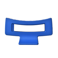 Medium Rectangle Claw Clip Cobalt Blue