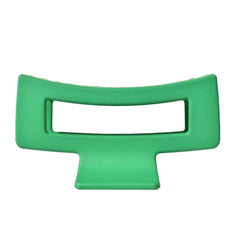 Medium Rectangle Claw Clip Lucky Green