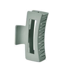 Medium Rectangle Claw Clip Matte Grey