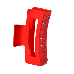 Medium Rectangle Claw Clip Red Flag