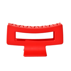 Medium Rectangle Claw Clip Red Flag