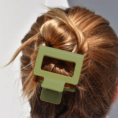 Mini Claw Clip Olive