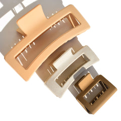 Beige Claw Clip Bundle