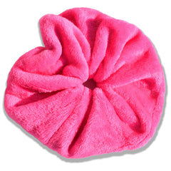 Giant Towel Scrunchie Pink