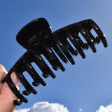 Hair Claw Clip Jet Black