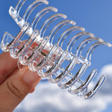 Hair Claw Clip Clear