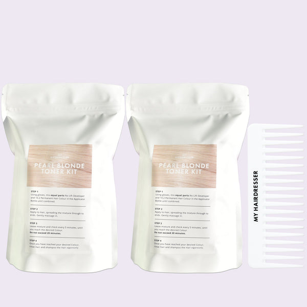 Pearl Blonde Tone and Comb Bundle