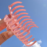 Hair Claw Clip Light Pink