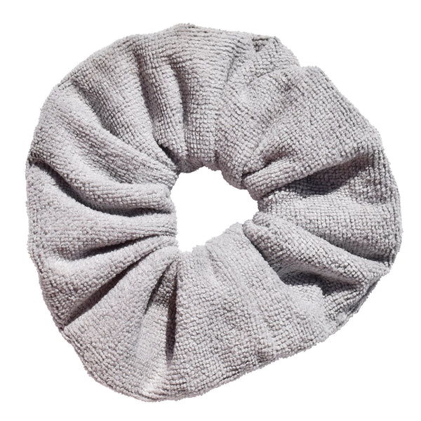 Towel Scrunchie Silver